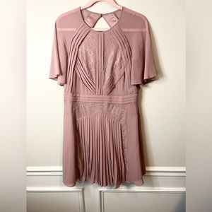 Asos blush semi-formal dress size 12